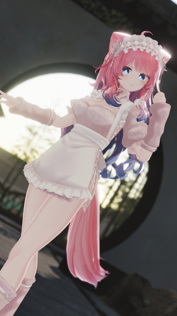 【34アバター対応】ロンファチャイナメイド