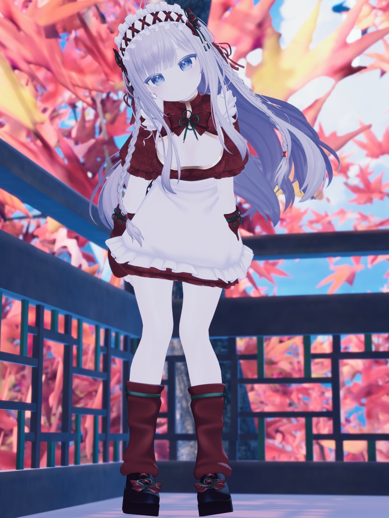 【34アバター対応】ロンファチャイナメイド