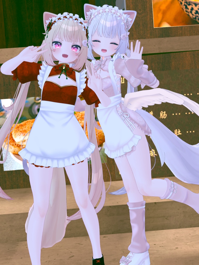 【34アバター対応】ロンファチャイナメイド