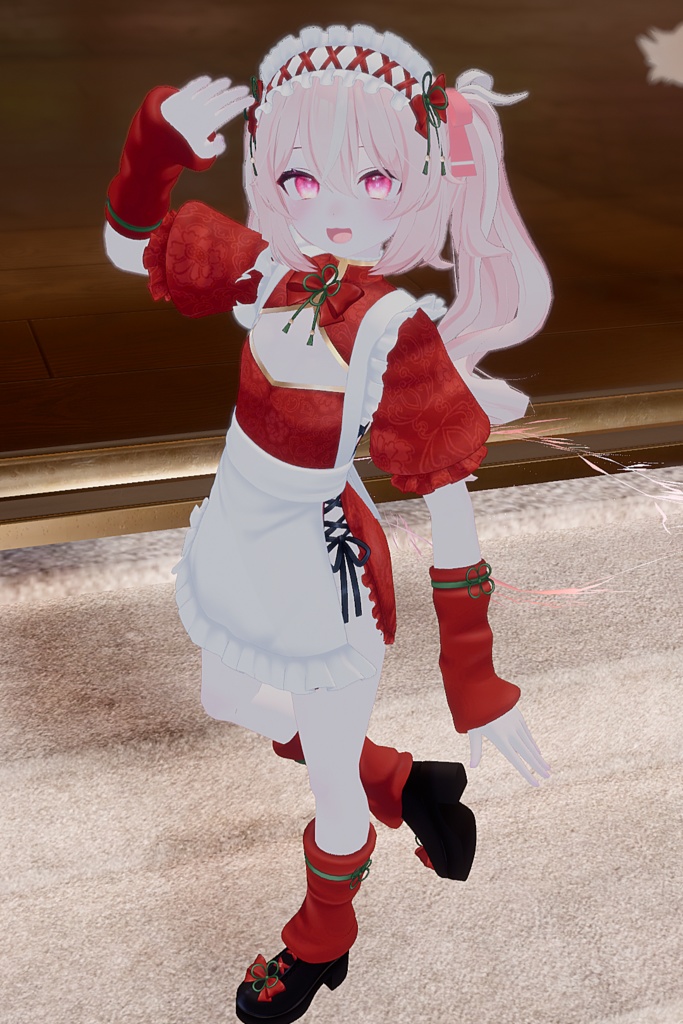 【34アバター対応】ロンファチャイナメイド