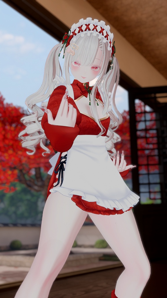 【34アバター対応】ロンファチャイナメイド