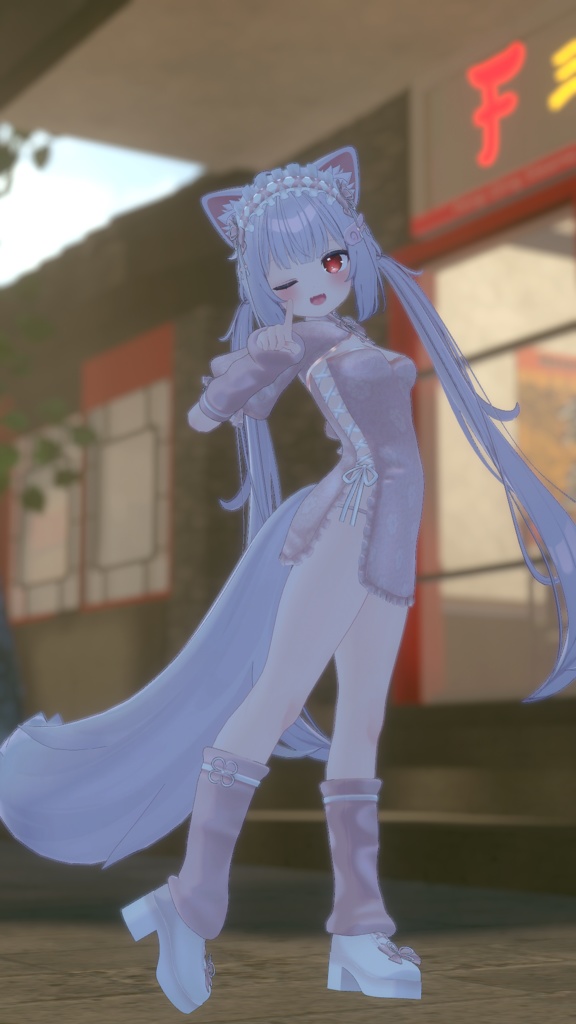 【34アバター対応】ロンファチャイナメイド