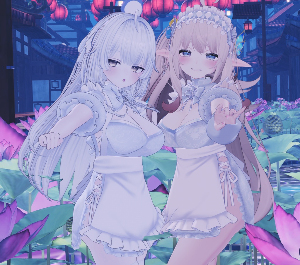 【34アバター対応】ロンファチャイナメイド