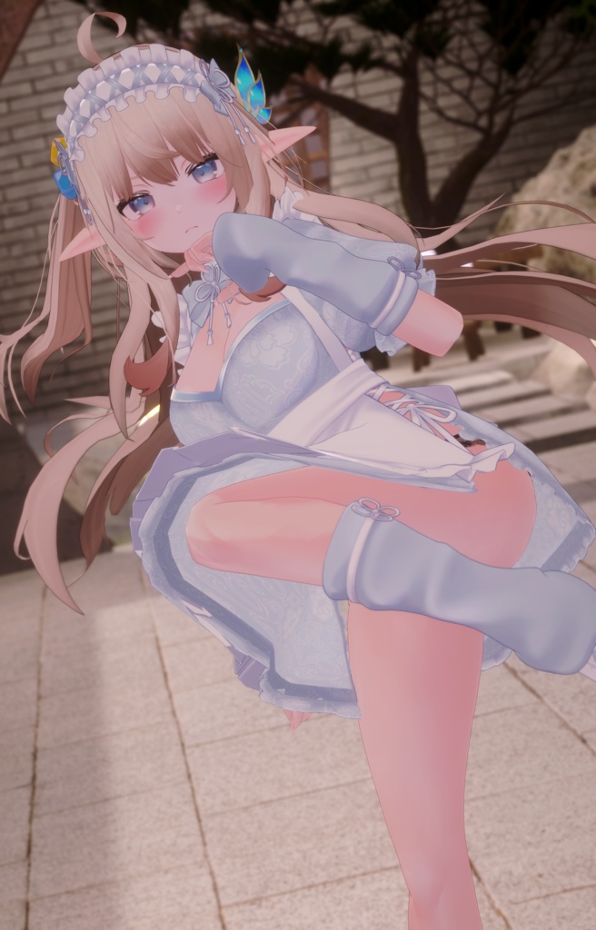 【34アバター対応】ロンファチャイナメイド