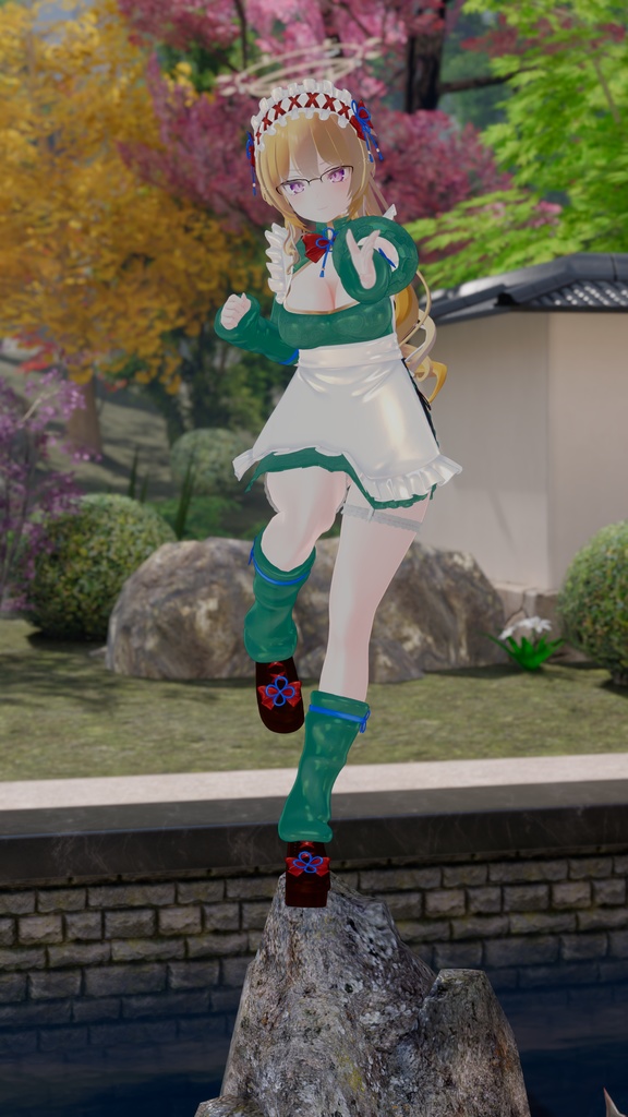 【34アバター対応】ロンファチャイナメイド