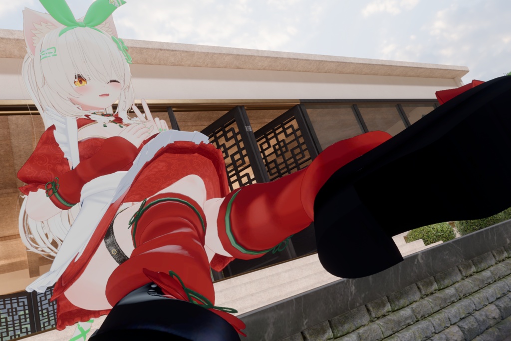 【34アバター対応】ロンファチャイナメイド