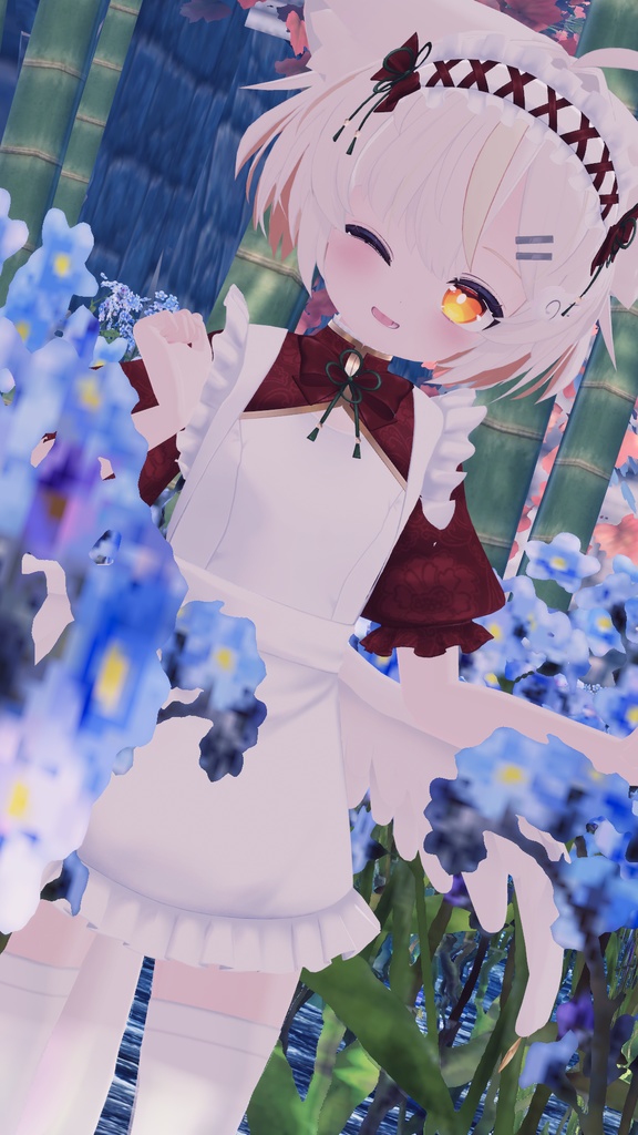 【34アバター対応】ロンファチャイナメイド