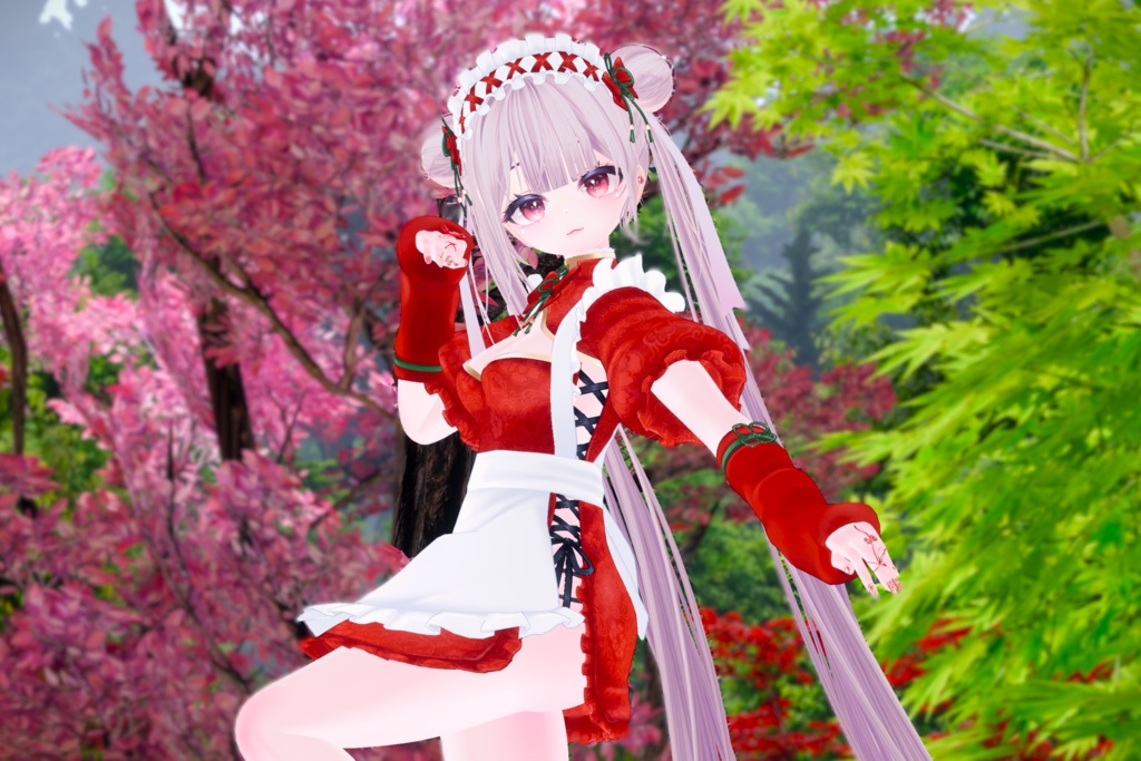 【34アバター対応】ロンファチャイナメイド