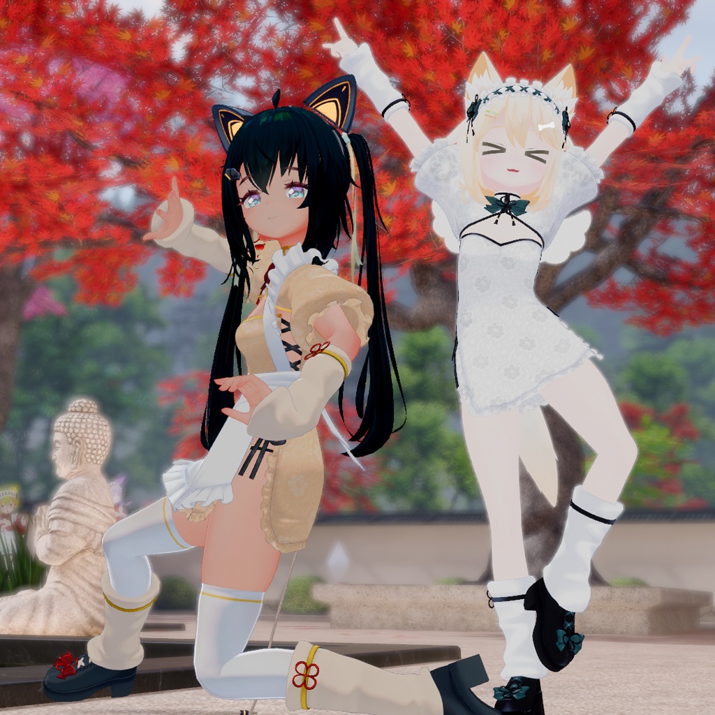 【34アバター対応】ロンファチャイナメイド