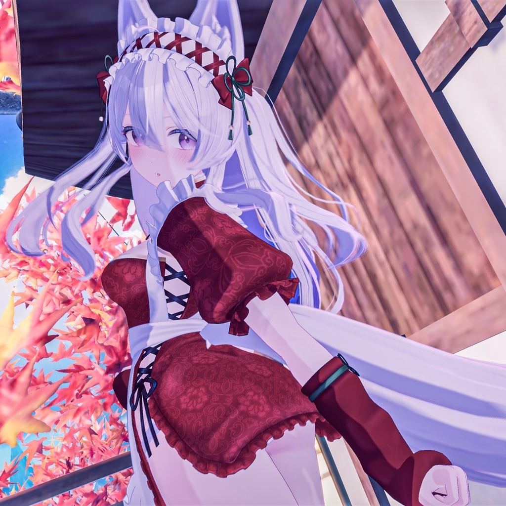 【34アバター対応】ロンファチャイナメイド