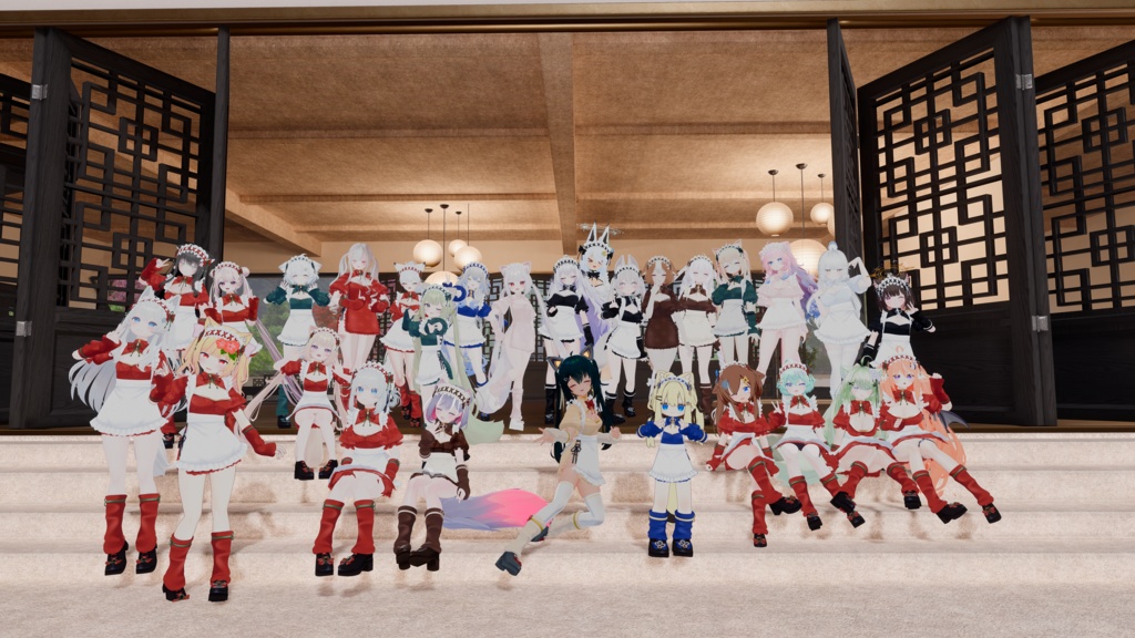 【34アバター対応】ロンファチャイナメイド