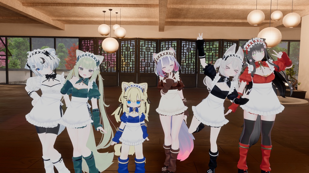 【34アバター対応】ロンファチャイナメイド