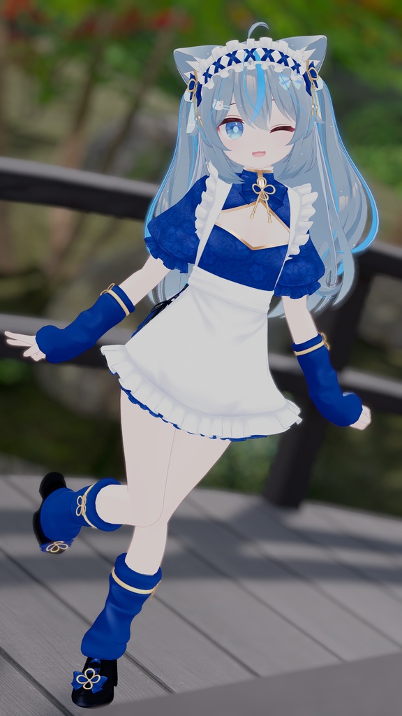 【34アバター対応】ロンファチャイナメイド