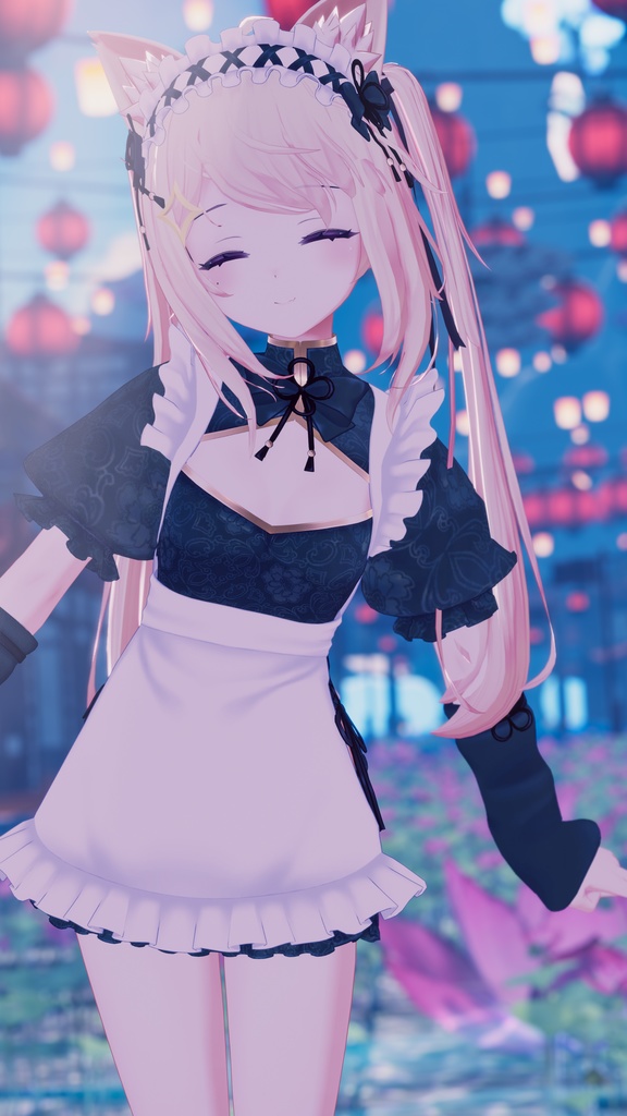 【34アバター対応】ロンファチャイナメイド