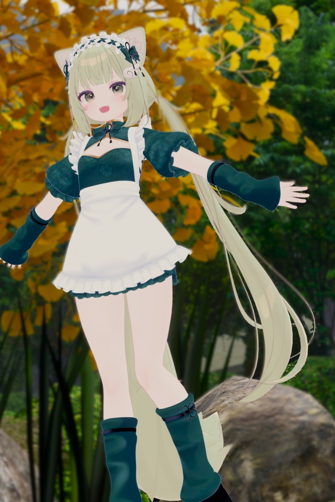 【34アバター対応】ロンファチャイナメイド