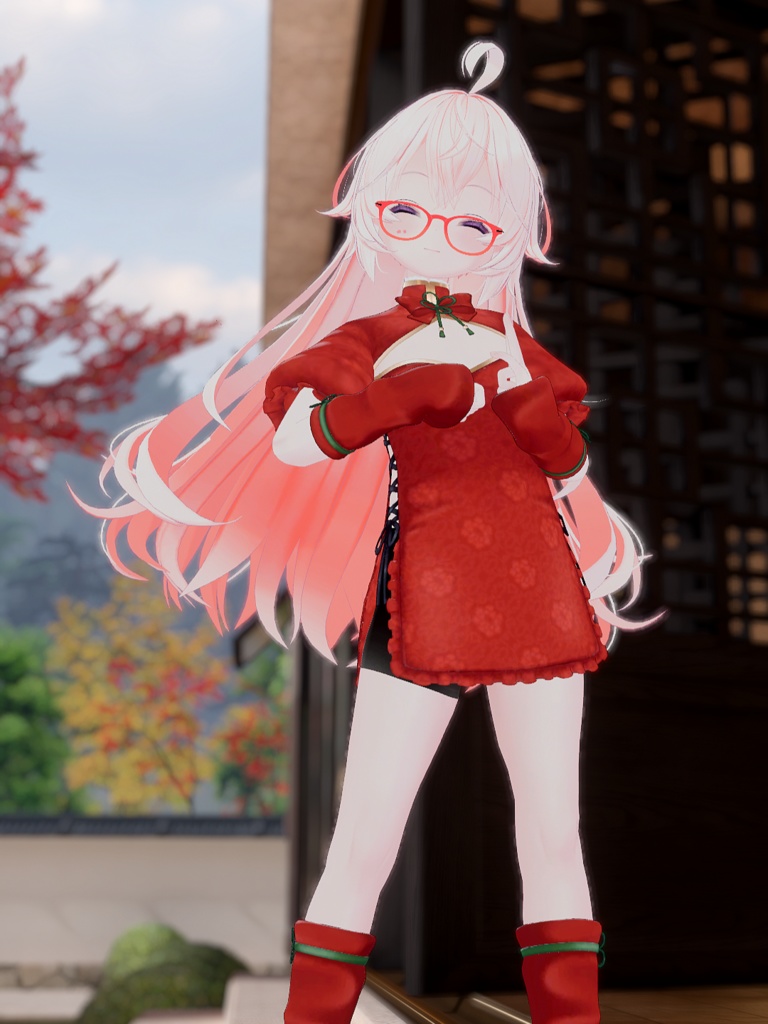 【34アバター対応】ロンファチャイナメイド