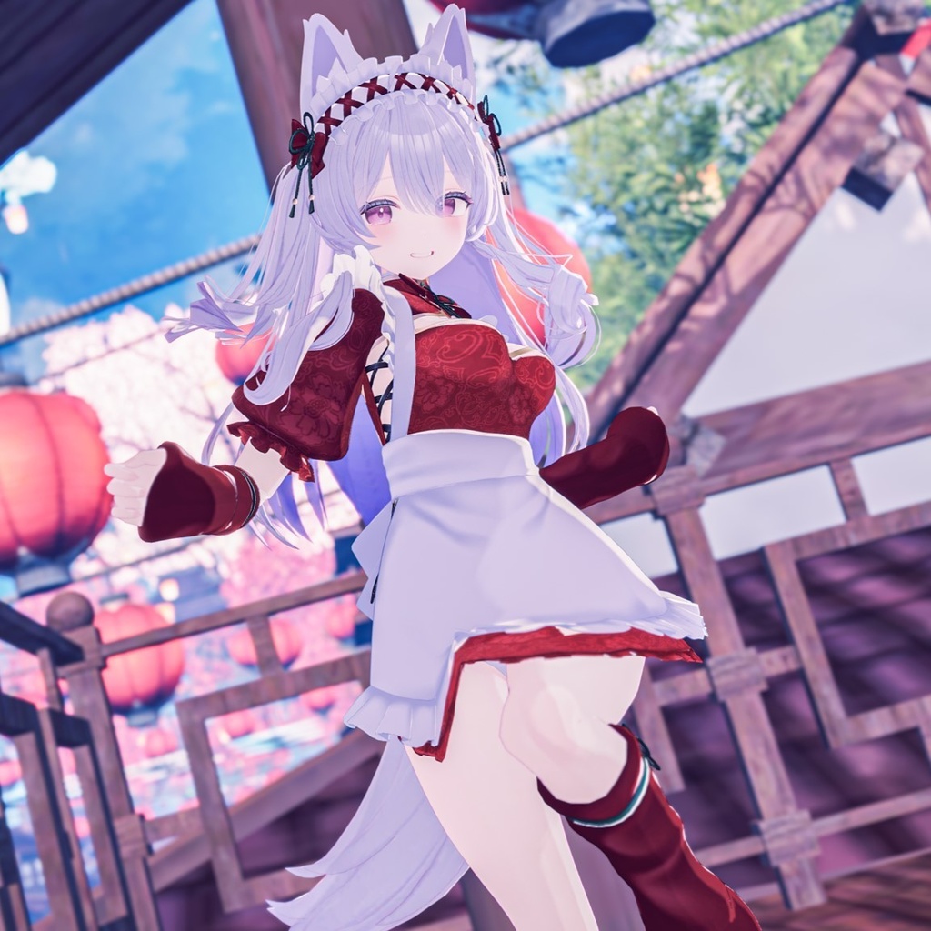 【34アバター対応】ロンファチャイナメイド