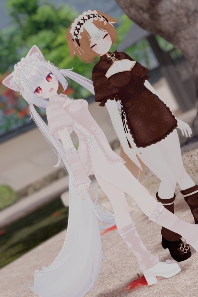 【34アバター対応】ロンファチャイナメイド