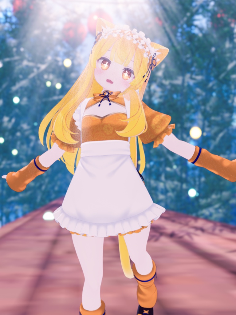 【34アバター対応】ロンファチャイナメイド