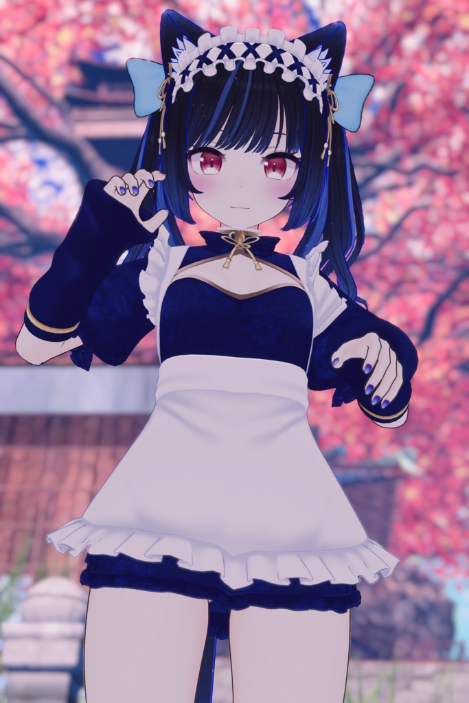 【34アバター対応】ロンファチャイナメイド