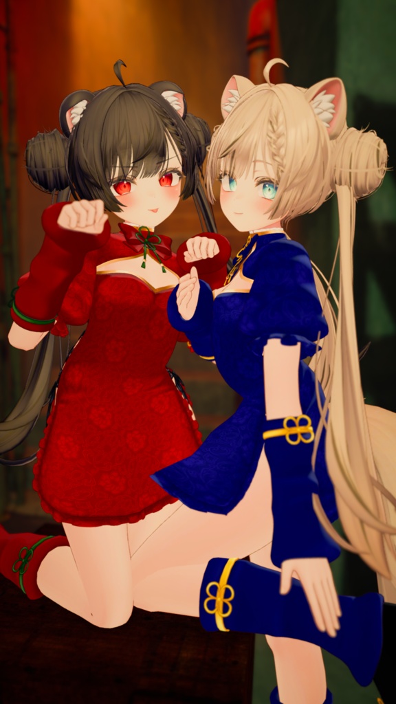 【34アバター対応】ロンファチャイナメイド