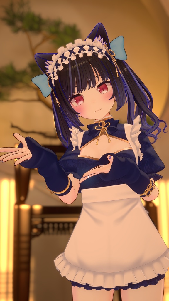 【34アバター対応】ロンファチャイナメイド