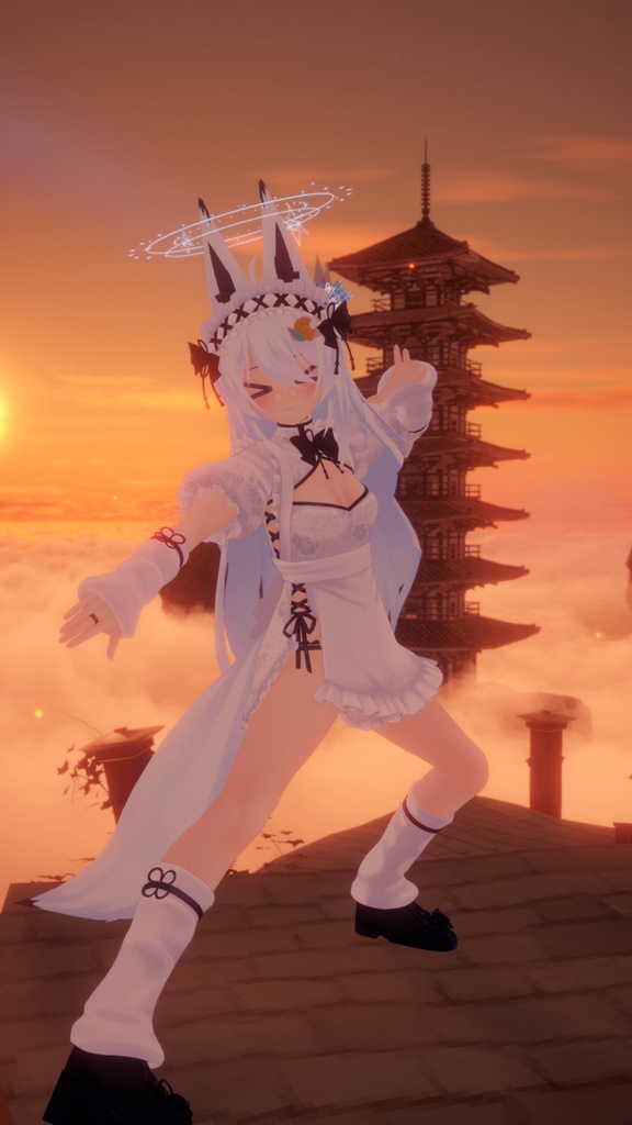 【34アバター対応】ロンファチャイナメイド