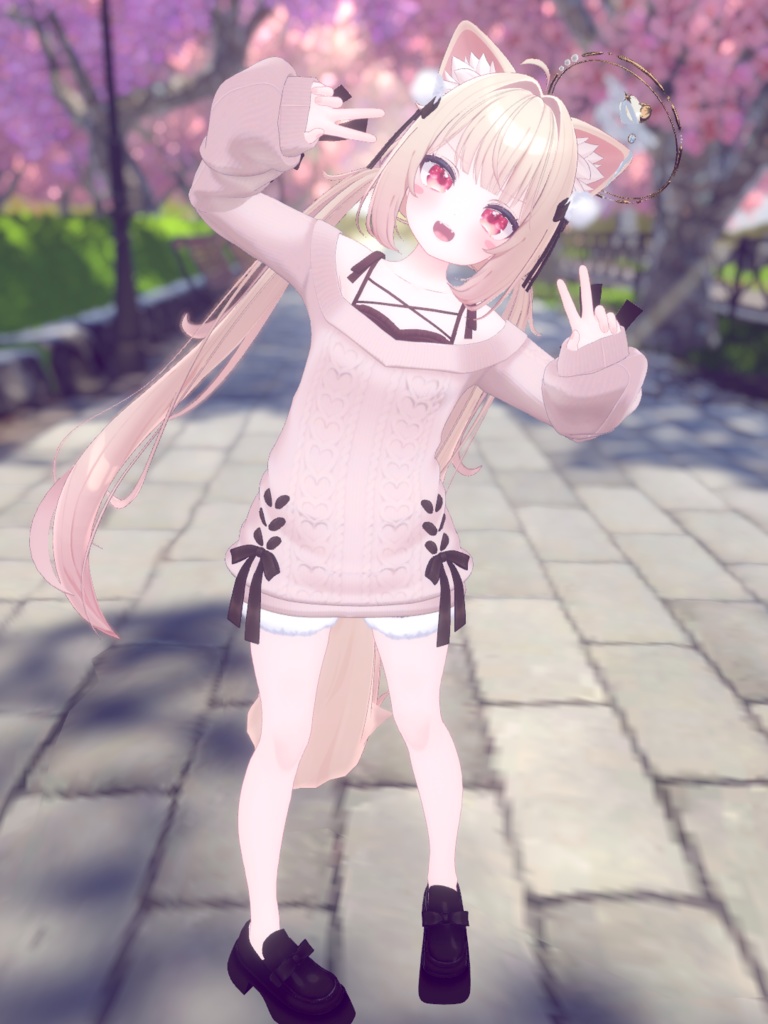 【39アバター対応】あいされりぼんにっと