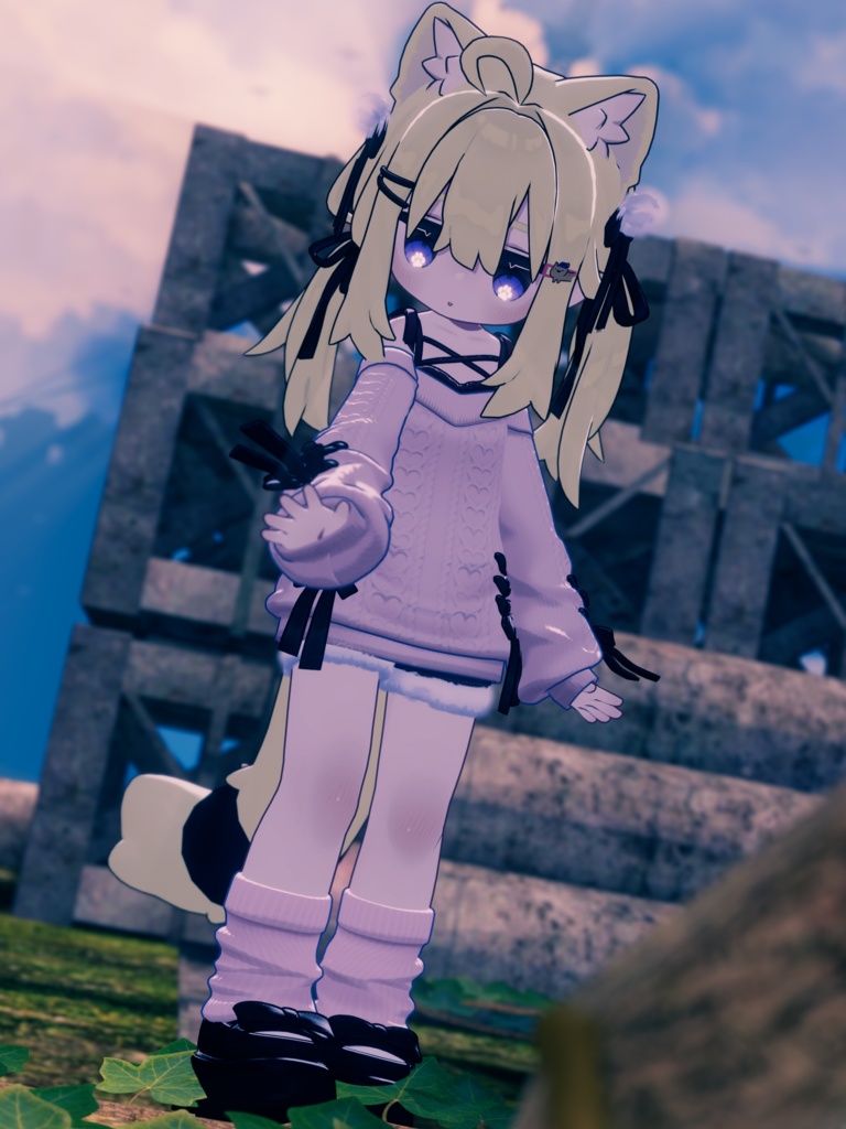 【39アバター対応】あいされりぼんにっと