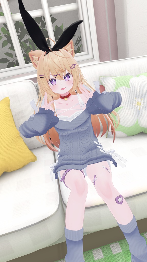 【39アバター対応】あいされりぼんにっと