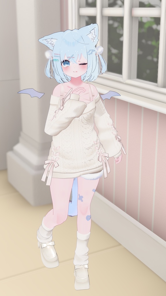 【39アバター対応】あいされりぼんにっと