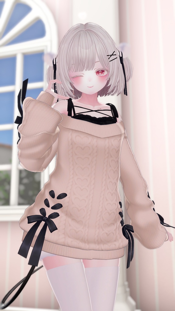 【39アバター対応】あいされりぼんにっと