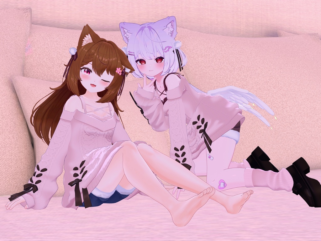 【39アバター対応】あいされりぼんにっと