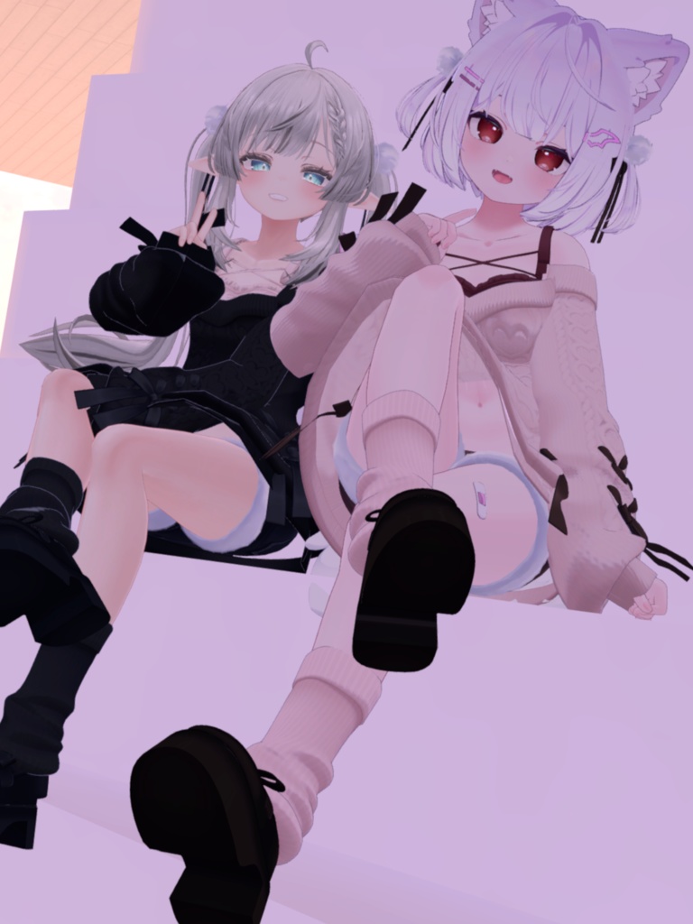 【39アバター対応】あいされりぼんにっと