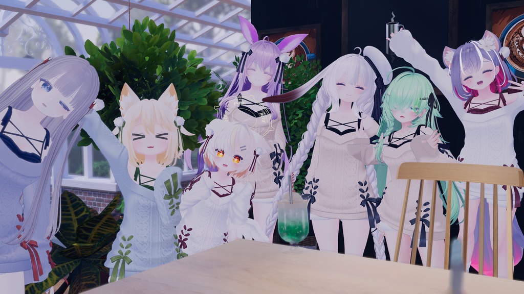 【39アバター対応】あいされりぼんにっと