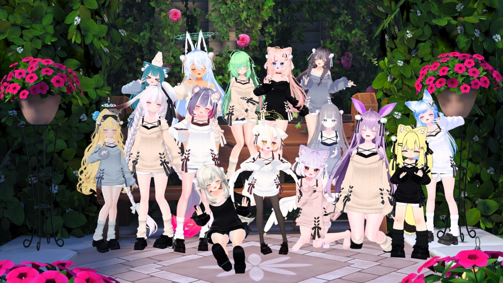 【39アバター対応】あいされりぼんにっと