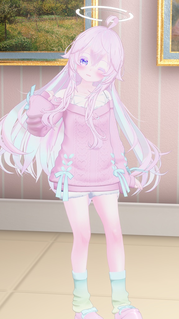 【39アバター対応】あいされりぼんにっと