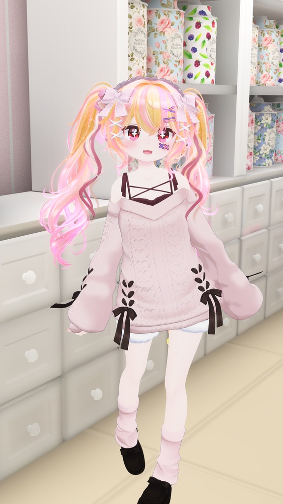 【39アバター対応】あいされりぼんにっと