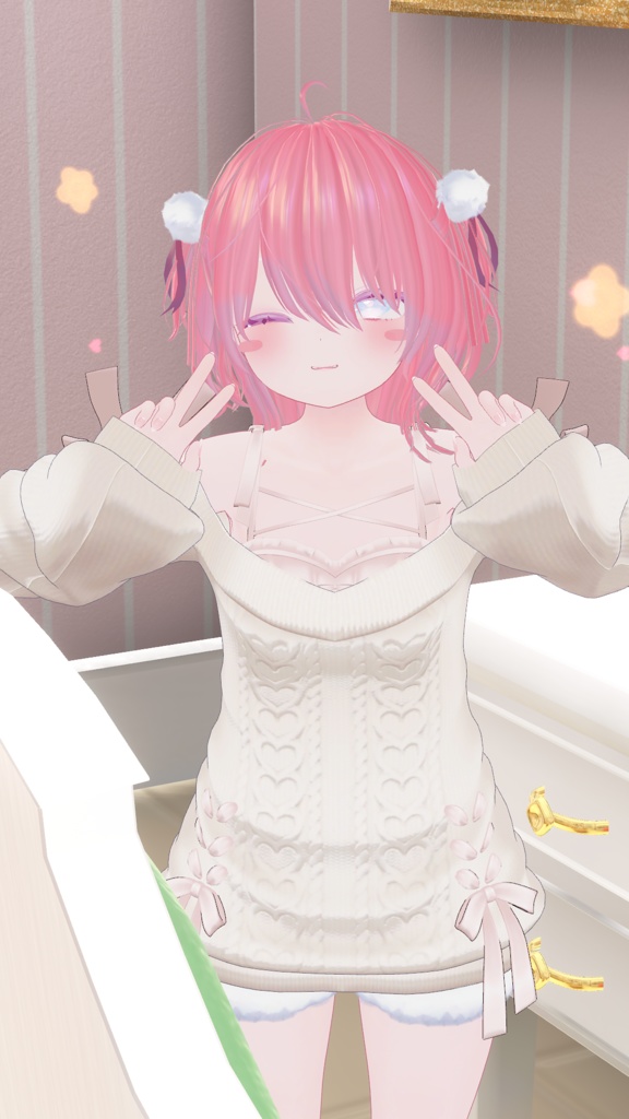 【39アバター対応】あいされりぼんにっと