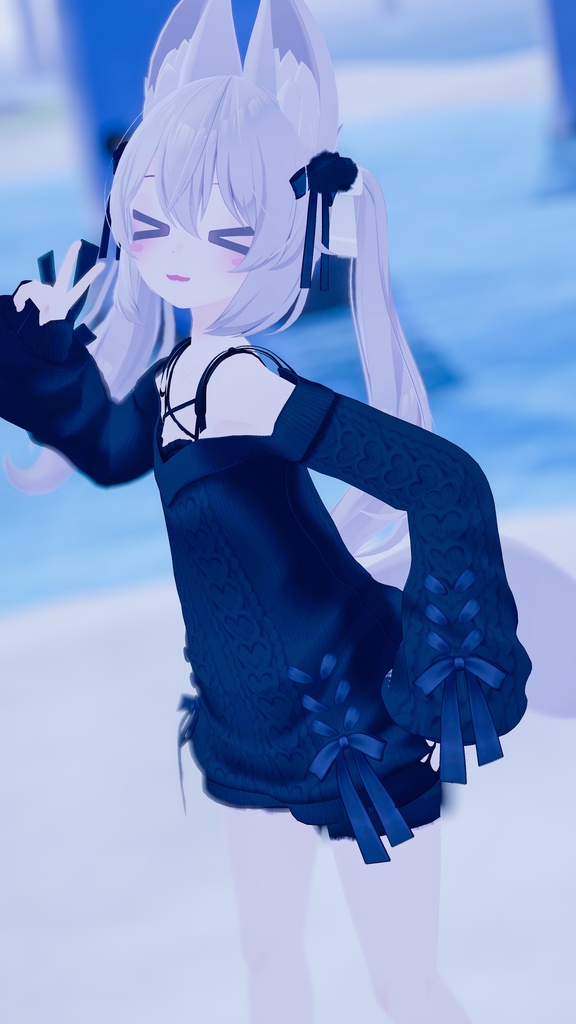 【39アバター対応】あいされりぼんにっと