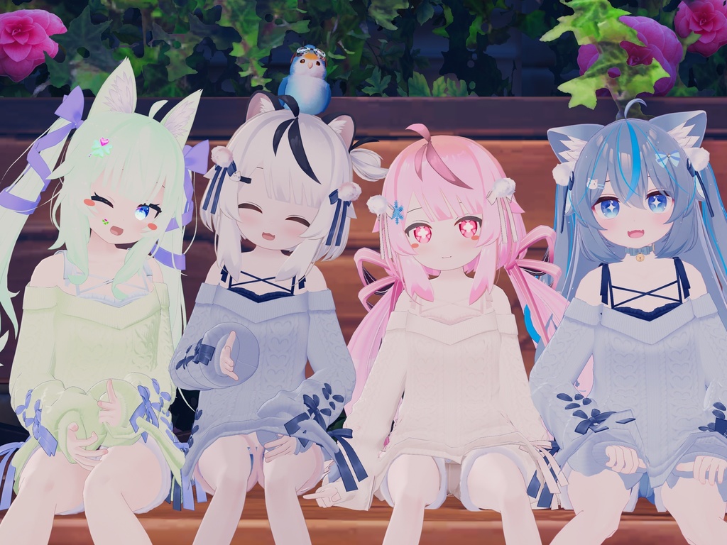 【39アバター対応】あいされりぼんにっと