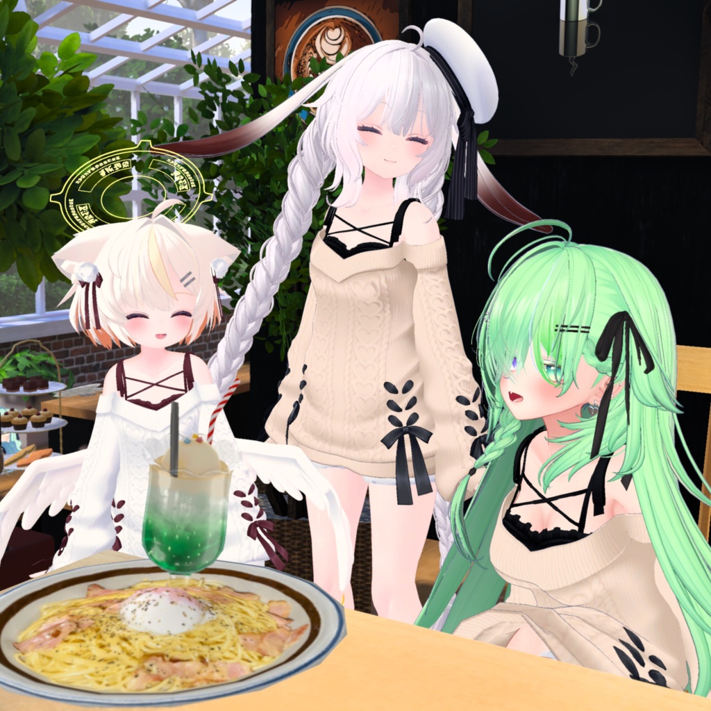 【39アバター対応】あいされりぼんにっと