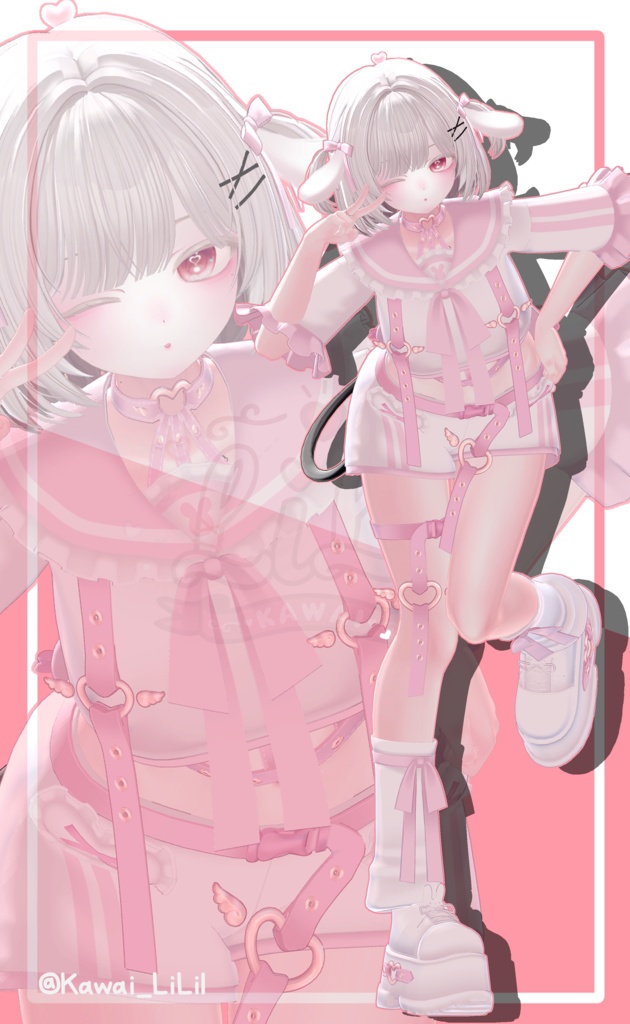 【33アバター対応】うさてんしこーで