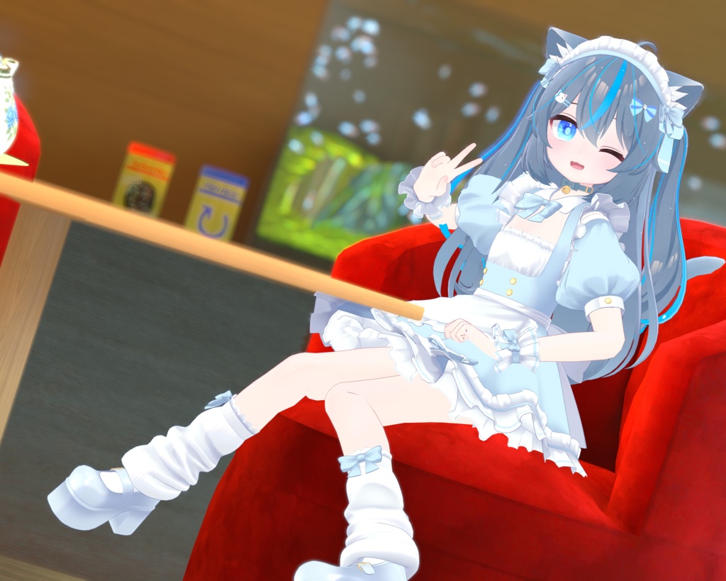 【34アバター対応】なまいきめいど