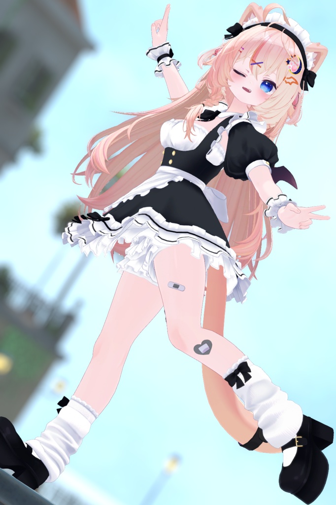 【34アバター対応】なまいきめいど