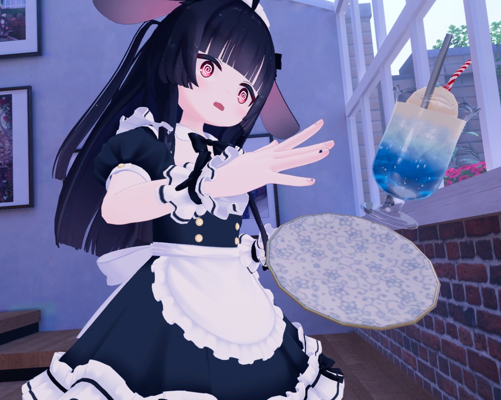 【34アバター対応】なまいきめいど