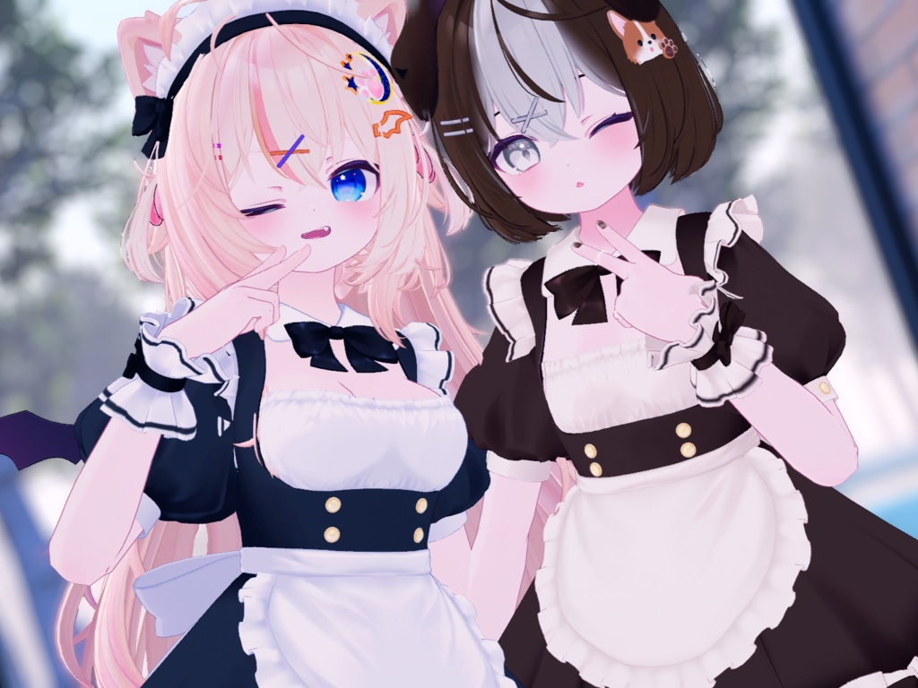 【34アバター対応】なまいきめいど