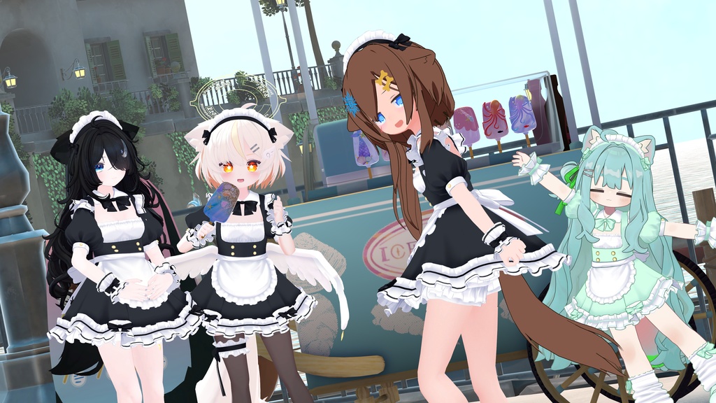 【34アバター対応】なまいきめいど