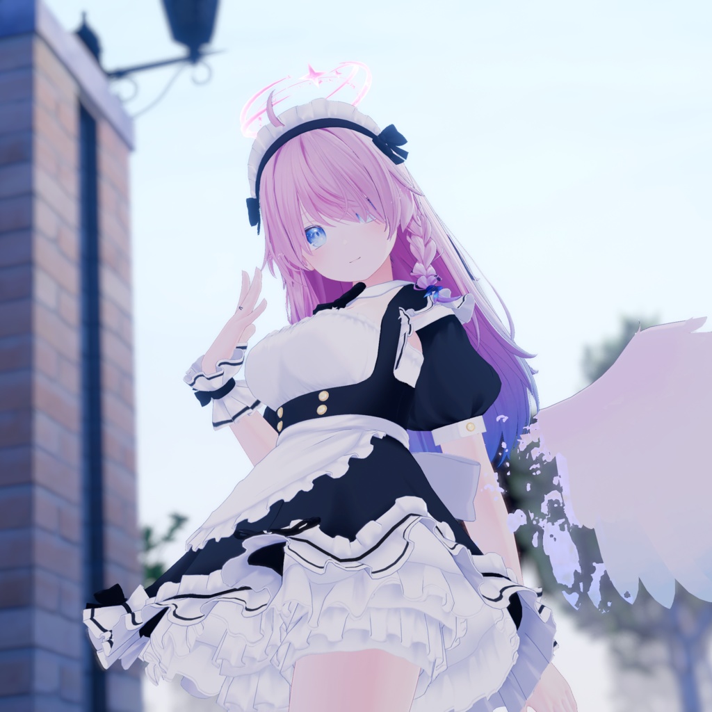 【34アバター対応】なまいきめいど