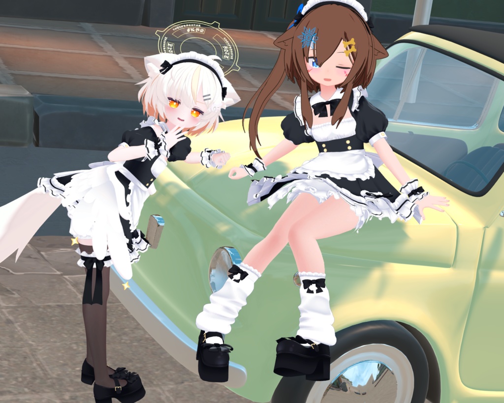 【34アバター対応】なまいきめいど